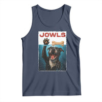 Pitbull Lover Tank Top Funny Jowls Horror Dog Poster - Wonder Print Shop