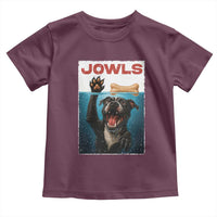 Pitbull Lover Toddler T Shirt Funny Jowls Horror Dog Poster - Wonder Print Shop