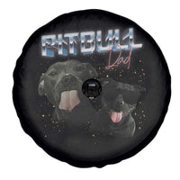 Pitbull Dad Spare Tire Cover Funny Gift For Pitbull Lover - Wonder Print Shop