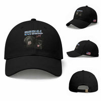 Pitbull Dad Baseball Cap Funny Gift For Pitbull Lover