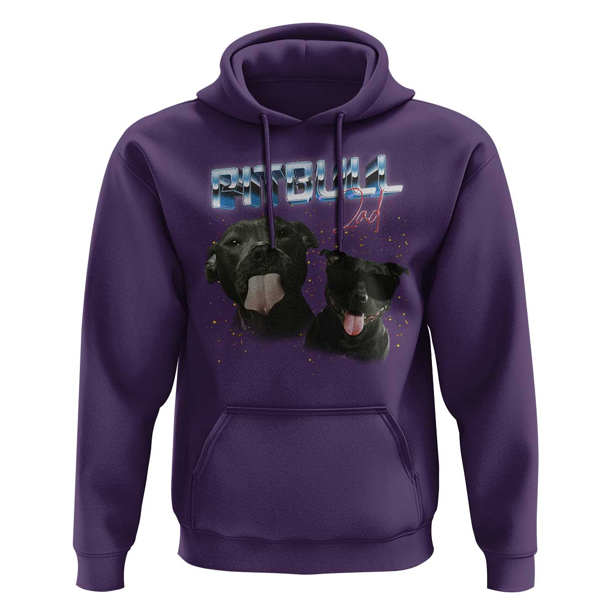 Pitbull Dad Hoodie Funny Gift For Pitbull Lover - Wonder Print Shop