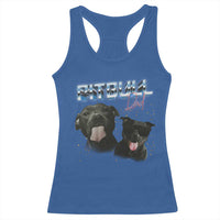 Pitbull Dad Racerback Tank Top Funny Gift For Pitbull Lover - Wonder Print Shop