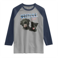 Pitbull Dad Raglan Shirt Funny Gift For Pitbull Lover - Wonder Print Shop