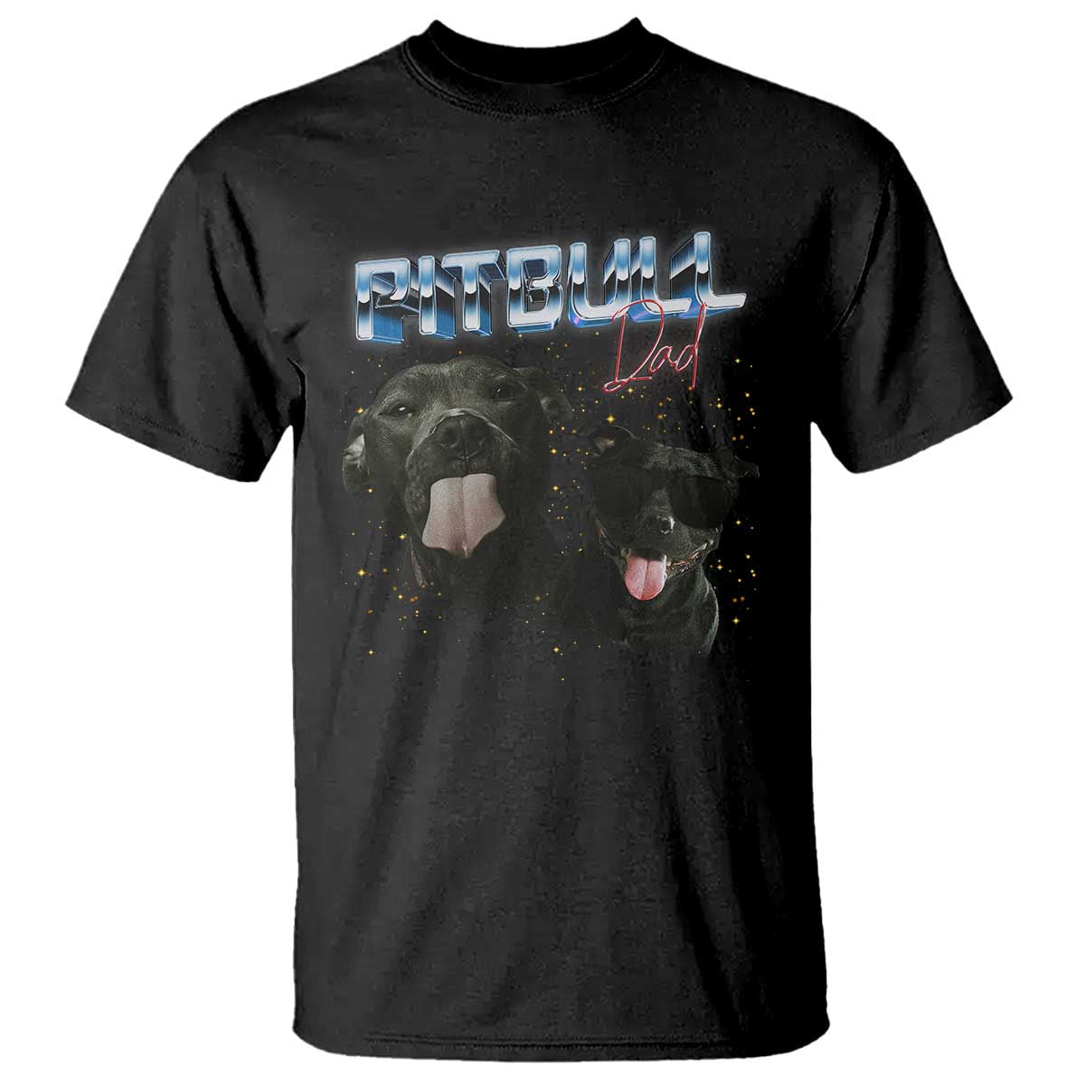 Pitbull Dad T Shirt Funny Gift For Pitbull Lover - Wonder Print Shop
