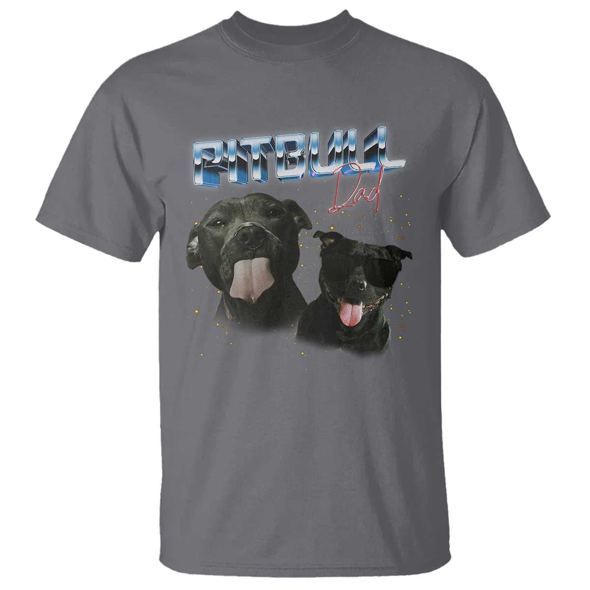 Pitbull Dad T Shirt Funny Gift For Pitbull Lover - Wonder Print Shop
