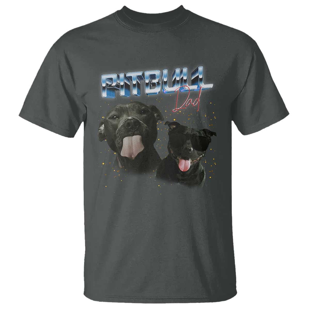 Pitbull Dad T Shirt Funny Gift For Pitbull Lover - Wonder Print Shop