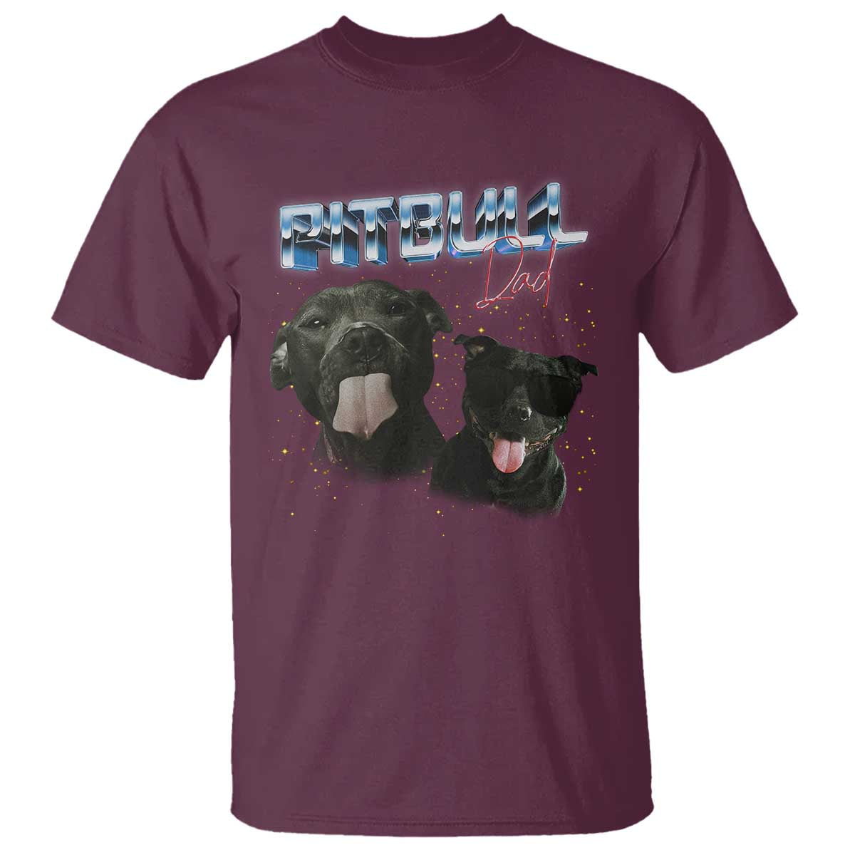 Pitbull Dad T Shirt Funny Gift For Pitbull Lover - Wonder Print Shop