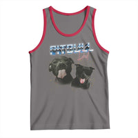 Pitbull Dad Tank Top Funny Gift For Pitbull Lover - Wonder Print Shop