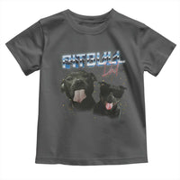Pitbull Dad Toddler T Shirt Funny Gift For Pitbull Lover - Wonder Print Shop