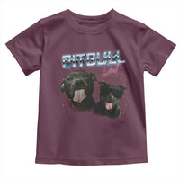Pitbull Dad Toddler T Shirt Funny Gift For Pitbull Lover - Wonder Print Shop
