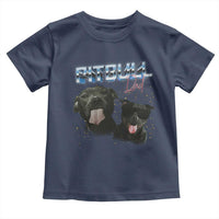 Pitbull Dad Toddler T Shirt Funny Gift For Pitbull Lover - Wonder Print Shop