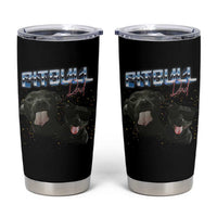 Pitbull Dad Tumbler Cup Funny Gift For Pitbull Lover