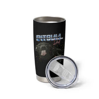 Pitbull Dad Tumbler Cup Funny Gift For Pitbull Lover