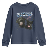 Pitbull Dad Youth Sweatshirt Funny Gift For Pitbull Lover - Wonder Print Shop