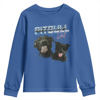 Pitbull Dad Youth Sweatshirt Funny Gift For Pitbull Lover - Wonder Print Shop