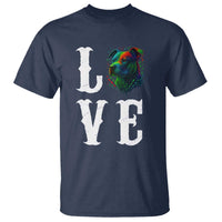 Colorful Pitbull Graphic Art For Dog Lover T Shirt - Wonder Print Shop