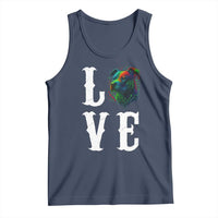Colorful Pitbull Graphic Art For Dog Lover Tank Top - Wonder Print Shop
