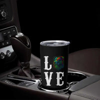 Colorful Pitbull Graphic Art For Dog Lover Tumbler Cup