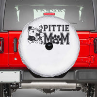 Pittie Mom Spare Tire Cover Funny Gift For Pitbull Lover - Wonder Print Shop