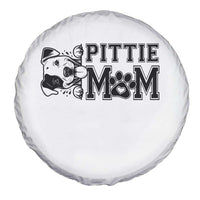 Pittie Mom Spare Tire Cover Funny Gift For Pitbull Lover - Wonder Print Shop