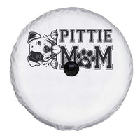 Pittie Mom Spare Tire Cover Funny Gift For Pitbull Lover - Wonder Print Shop