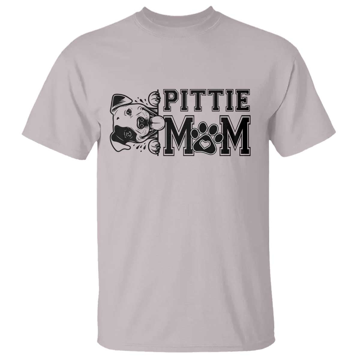 Pittie Mom T Shirt Funny Gift For Pitbull Lover - Wonder Print Shop