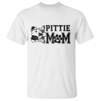 Pittie Mom T Shirt Funny Gift For Pitbull Lover - Wonder Print Shop