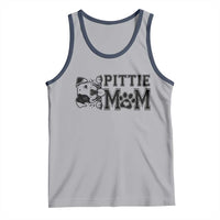 Pittie Mom Tank Top Funny Gift For Pitbull Lover - Wonder Print Shop