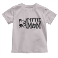 Pittie Mom Toddler T Shirt Funny Gift For Pitbull Lover - Wonder Print Shop