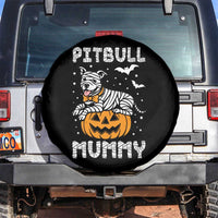 Halloween Dog Lover Spare Tire Cover Funny Pitbull Mummy - Wonder Print Shop