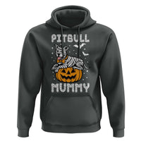 Halloween Dog Lover Hoodie Funny Pitbull Mummy - Wonder Print Shop