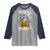 Halloween Dog Lover Raglan Shirt Funny Pitbull Mummy - Wonder Print Shop