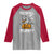 Halloween Dog Lover Raglan Shirt Funny Pitbull Mummy - Wonder Print Shop