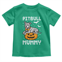Halloween Dog Lover Toddler T Shirt Funny Pitbull Mummy - Wonder Print Shop