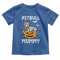 Halloween Dog Lover Toddler T Shirt Funny Pitbull Mummy - Wonder Print Shop