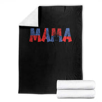Spooky Mama Spider Web Throw Blanket Cute Halloween Mom Gift