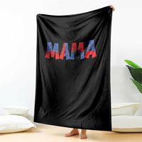 Spooky Mama Spider Web Throw Blanket Cute Halloween Mom Gift