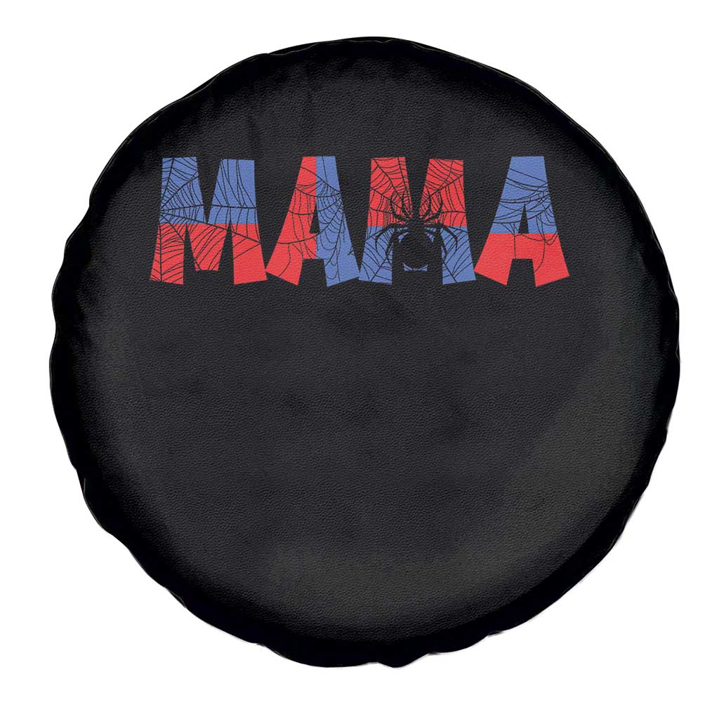 Spooky Mama Spider Web Spare Tire Cover Cute Halloween Mom Gift