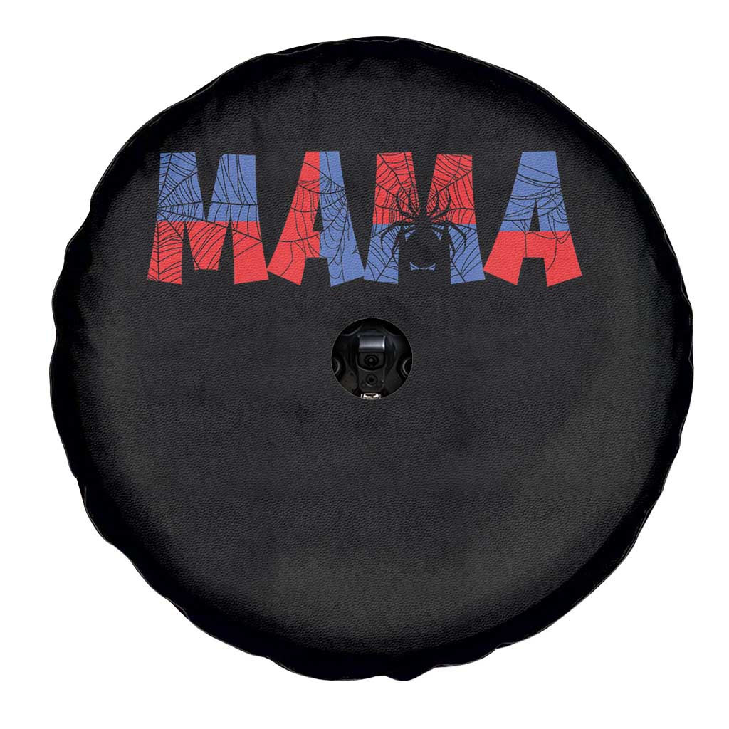 Spooky Mama Spider Web Spare Tire Cover Cute Halloween Mom Gift