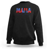 Spooky Mama Spider Web Sweatshirt Cute Halloween Mom Gift