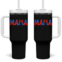 Spooky Mama Spider Web Tumbler With Handle Cute Halloween Mom Gift