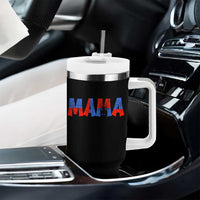 Spooky Mama Spider Web Tumbler With Handle Cute Halloween Mom Gift