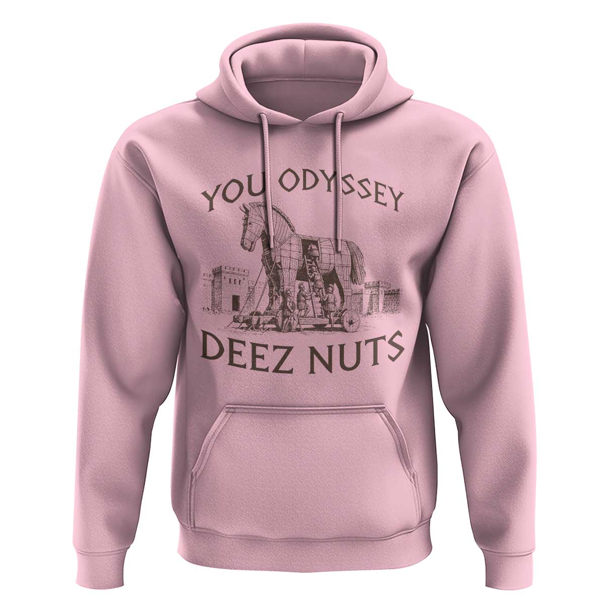 Funny You Odyssey Deez Nuts Trojan Horse Hoodie Ancient Greek History Meme Humor Gift