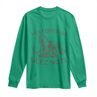 Funny You Odyssey Deez Nuts Trojan Horse Long Sleeve Shirt Ancient Greek History Meme Humor Gift