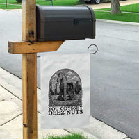 Funny You Odyssey Deez Nuts Trojan Horse Garden Flag Ancient Greek History Gift
