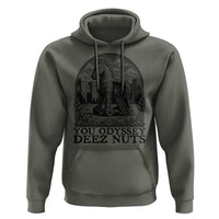 Funny You Odyssey Deez Nuts Trojan Horse Hoodie Ancient Greek History Gift