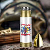 Dino Spider Its My 3rd Birthday Bullet Tumbler Dinosaur Gift For Boys
