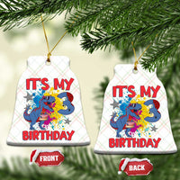 Dino Spider Its My 3rd Birthday Ceramic Ornament Dinosaur Gift For Boys