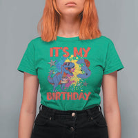 Dino Spider Its My 3rd Birthday T Shirt For Women Dinosaur Gift For Boys