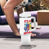 Dino Spider Its My 3rd Birthday Tumbler With Handle Dinosaur Gift For Boys